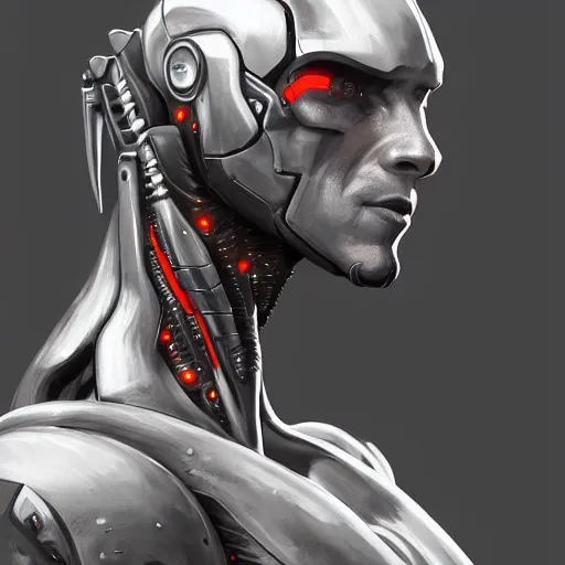 Image similar to Cyborg dragon portrait, artstation, detailed, matte, digital art, HD, 8k, beautiful, high quality, realistic, painted, sketch, cartoon, real, artstation