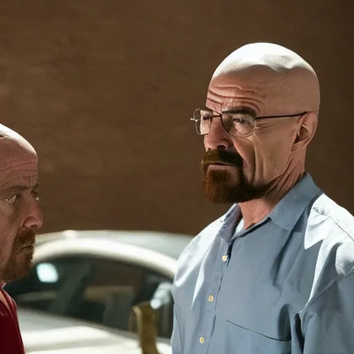 Prompt: xavi hernandez as walter white in breaking bad