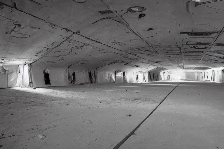 Prompt: photo of inside the area 51, 4k