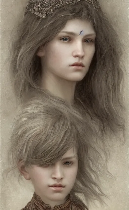 Image similar to kindness, highly detailed, concept art, intricate, sharp focus, einar jonsson and bouguereau