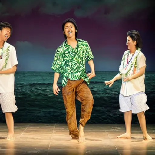 Prompt: miracle musical Hawaii part ii