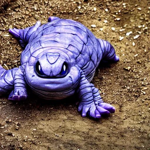 Prompt: national geographic photo of grimer, pokemon in the wild, intricate, portrait, 8 k highly professionally detailed, hdr, award winning