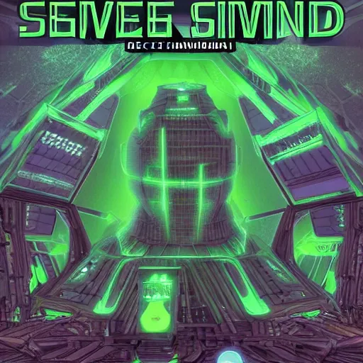 Prompt: Secret Universe Hivemind Borg green
