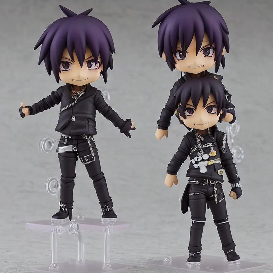 Image similar to lil uzi vert, an anime nendoroid of lil uzi vert, figurine, detailed product photo