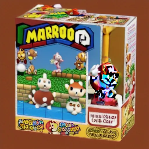 Image similar to super mario calico critters