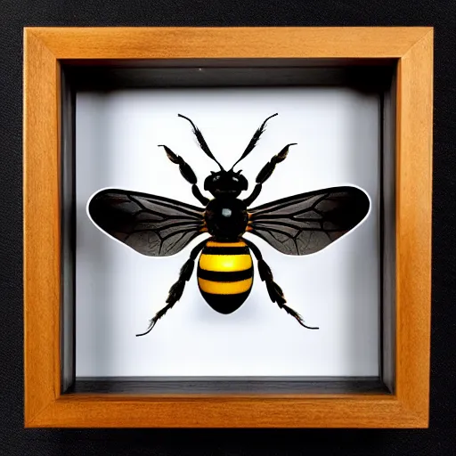 Image similar to scientific framed 🐝, entomology specimen, hd,