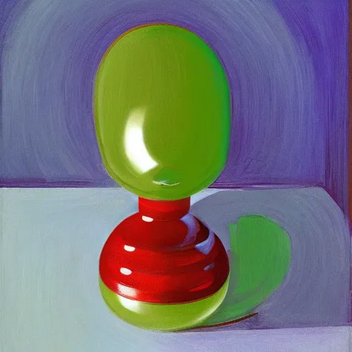 Image similar to alien by wayne thiebaud