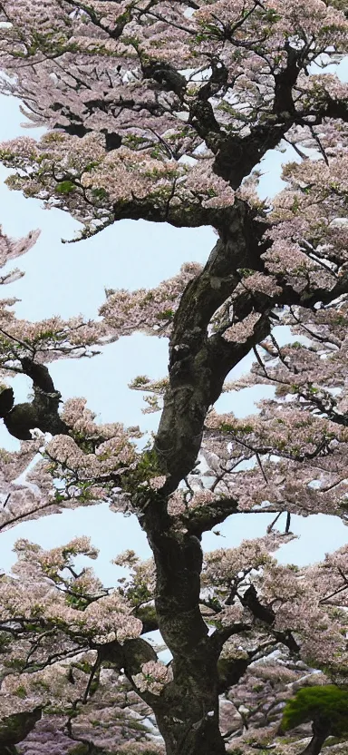 Image similar to “ a portrait photo of tyrannosaurus at a sakura tree, side shot, by shunji dodo, 8 k resolution, high quality ”