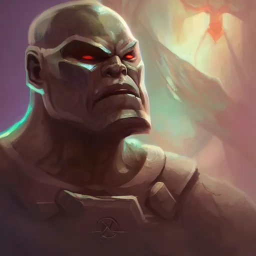 Prompt: darkseid, dnd character art portrait, matte fantasy painting, deviantart artstation, by jason felix by steve argyle by tyler jacobson by peter mohrbacher, cinema