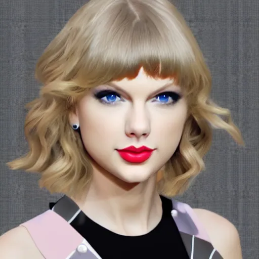 Prompt: Taylor swift as a Pokemon 3d render