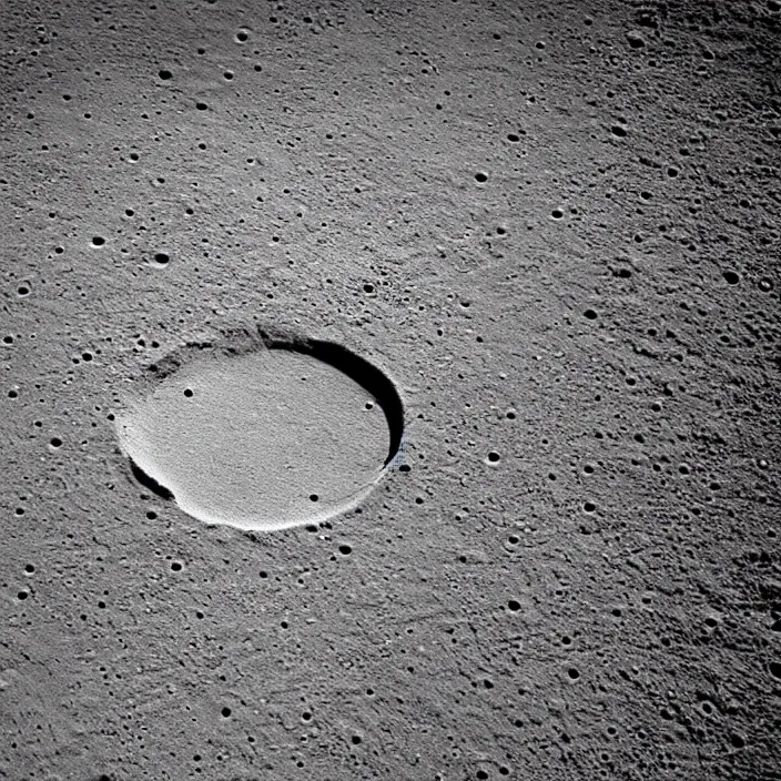 Image similar to boot heel print on the lunar surface look like the punisher symbol