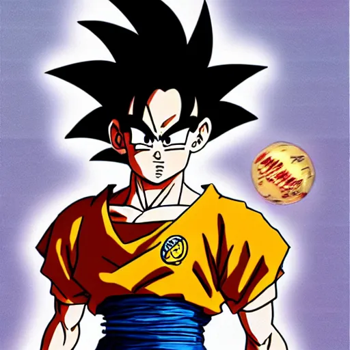 Prompt: HD manga drawing of Xavi Hernandez in dragon ball by Akira Toriyama