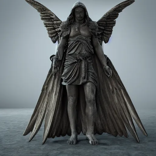 Image similar to a giant biblical correct angel. eldenring boss, zbrush, arnold render, unrealengine 5, dark souls, horror, extremely detailed