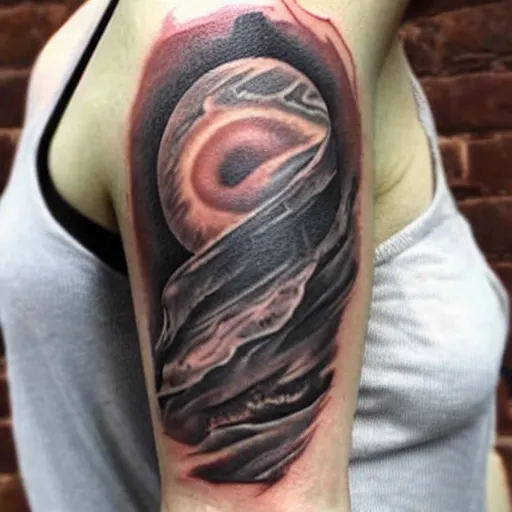 Image similar to tattoo of a jupiter