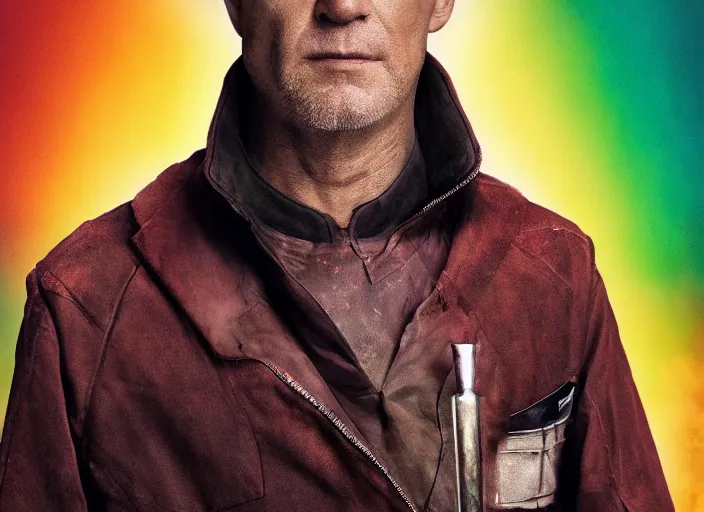 Image similar to portrait of the homelander from Amazon prime series The Boys