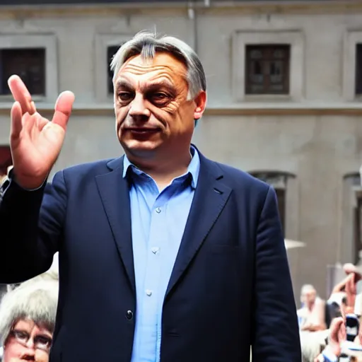 Image similar to Viktor Orban in Valorant