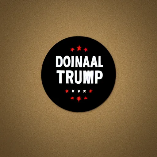 Prompt: a symbol ( icon ) for donald trump, by gaphic designer herb lubalin