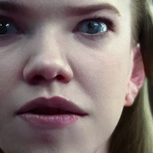 Image similar to Cyborg Anya Taylor-Joy