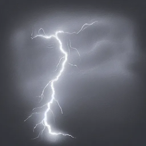 Image similar to lightning storm, icon, digital art