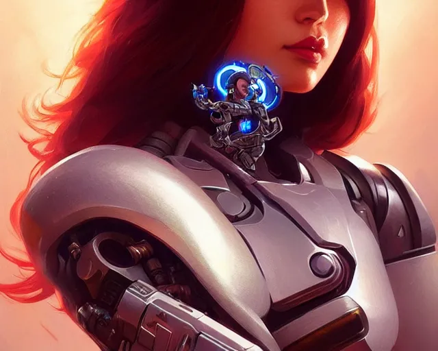 Image similar to beautiful but deadly female terminator cyborg, photography of kurzgesagt, deep focus, d & d, fantasy, intricate, elegant, highly detailed, digital painting, artstation, concept art, matte, sharp focus, illustration, hearthstone, art by artgerm and greg rutkowski and alphonse mucha