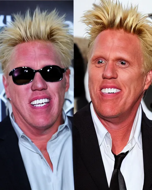 Image similar to berry merged with gary busey
