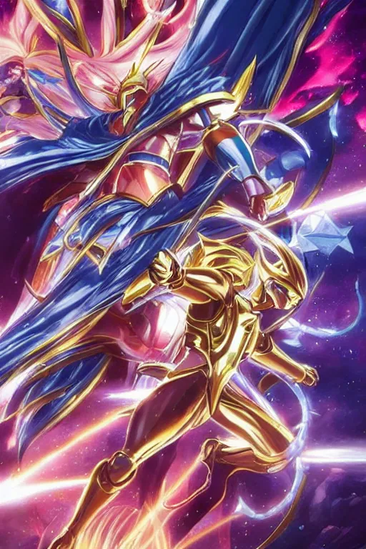 Image similar to 2 0 2 2 knights of the zodiac saint seiya battle for sanctuary hero suit armor comics mask minimalist verytoon nautiljon animes toei animation namco bandai, art by artgerm and greg rutkowski and magali villeneuve