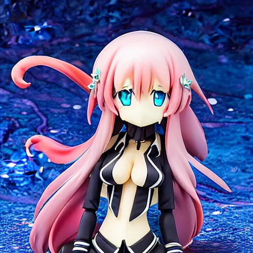 Prompt: anime figurine of cosmic horrors, personification, official store photo, commercial photo, featured on amiami, 4 k, 8 5 mm, beautiful composition