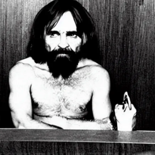 Prompt: “charles manson”