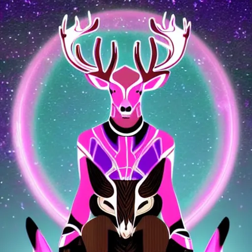 Prompt: galactus deer