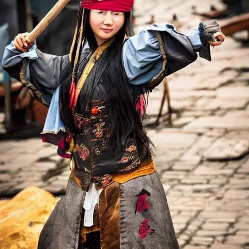 Image similar to chinese woman pirate