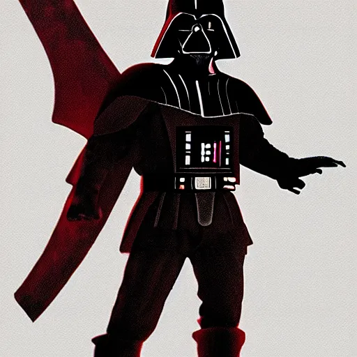 Image similar to Darth Vader in Mortal Kombat 3