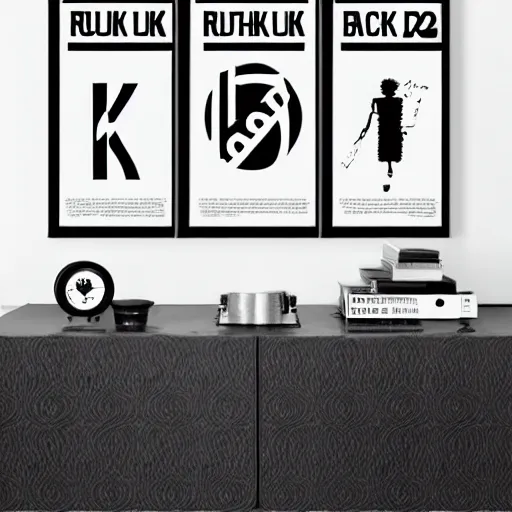 Image similar to black on white graphic poster in style of david rudnick, acid, y 2 k