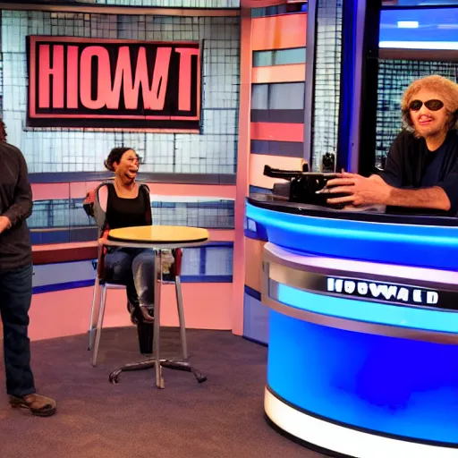 Howard Stern show studio Stable Diffusion OpenArt