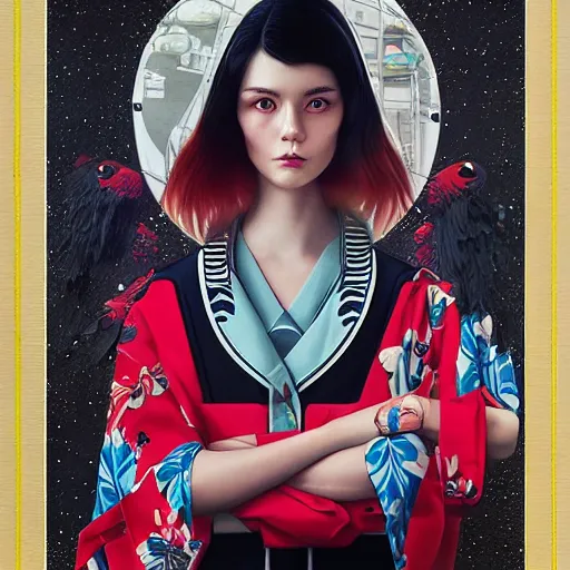 Image similar to Stockholm city portrait, Japanese, Pixar style, by Tristan Eaton Stanley Artgerm and Tom Bagshaw.