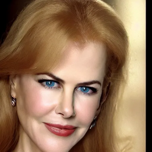 Image similar to face of Arab Nicole Kidman