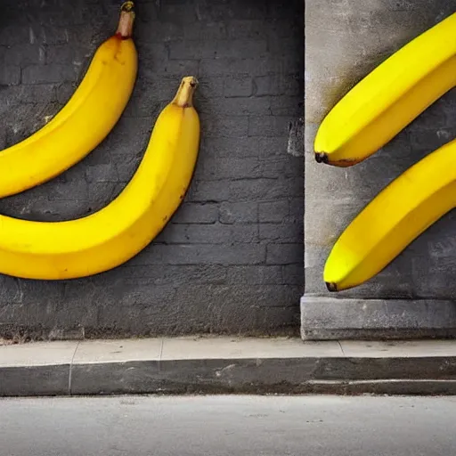 Prompt: a banana on a wall is considered art but something generated with a. i + human can't be?