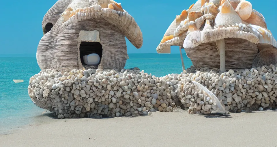 Image similar to seashell house