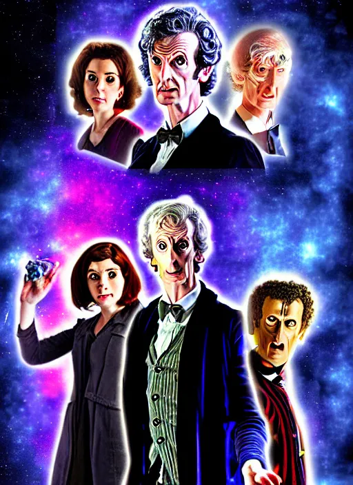 Image similar to doctor who big finish artwork poster photoshop digital art