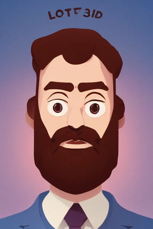 Image similar to face icon stylized minimalist portrait of a respectable dignified 3 0 ish pentecostal preacher with kind eyes and red beard and hair, loftis, cory behance hd by jesper ejsing, by rhads, makoto shinkai and lois van baarle, ilya kuvshinov, rossdraws global illumination