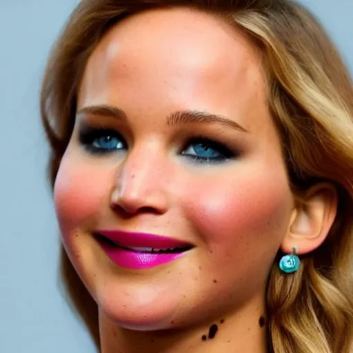Prompt: LinkedIn profile picture of Jennifer Lawrence, close up, high detail