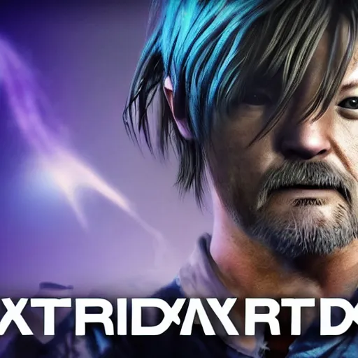 Image similar to Norman Reedus and the Funky Fetus reveal trailer Playstation 5 8K HDR