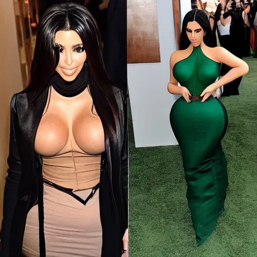 Image similar to Kim kardashian as zelda