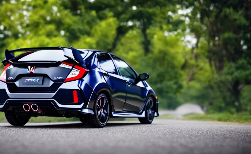 Prompt: photograph of a Honda Civic EK9 Type-R, sigma 85mm f/1.4, 4k, depth of field, high resolution, 4k, 8k, hd, full color