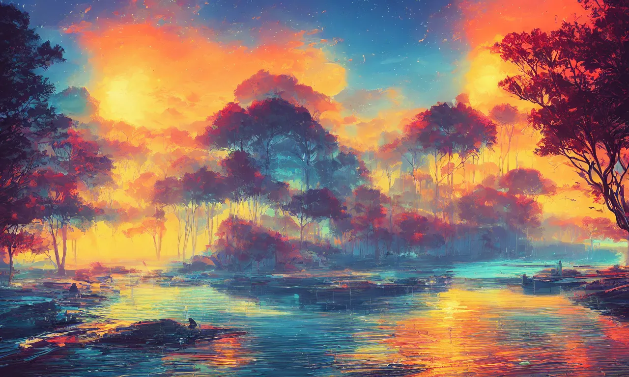 Image similar to alena aenami artworks in 4 k