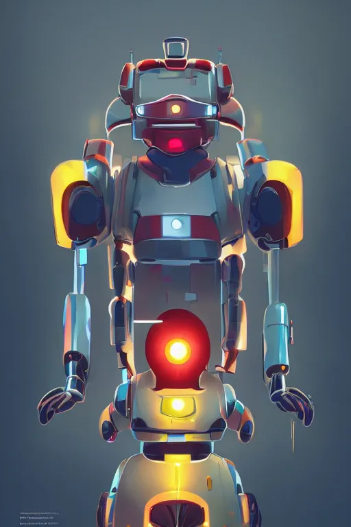 Image similar to metabots medabots medarotto medarot robot minimalist comics helmet mask neon cybereye, behance hd by jesper ejsing, by rhads, makoto shinkai and lois van baarle, ilya kuvshinov, rossdraws global illumination ray tracing hdr radiating a glowing aura