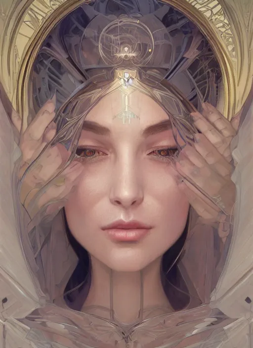 Prompt: symmetry!! sleeping beauty, machine parts embedded into face, intricate, elegant, highly detailed, digital painting, artstation, concept art, smooth, sharp focus, illustration, art by artgerm and greg rutkowski and alphonse mucha, 8 k