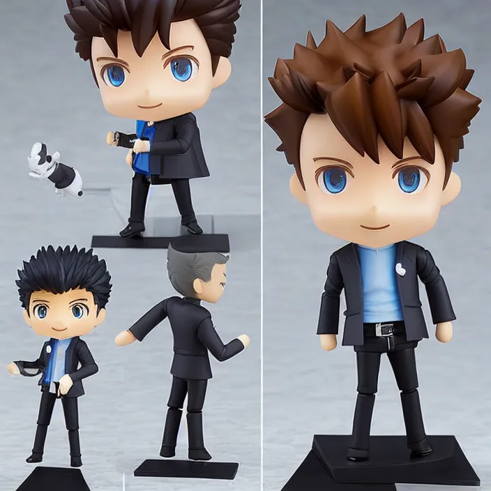 Image similar to Rick Astley, An anime nendoroid of Rick Astley, figurine, detailed product photo