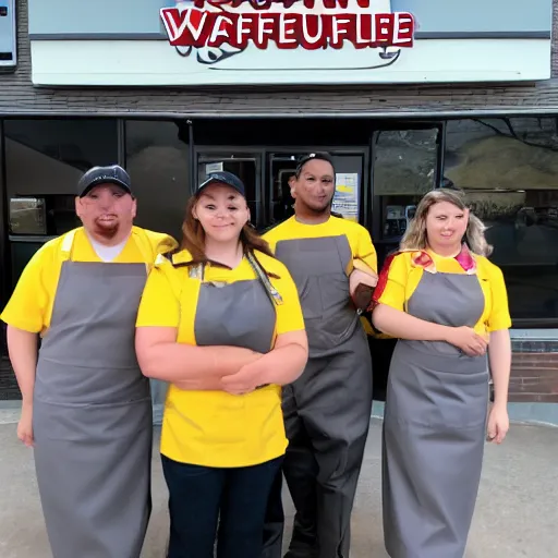 Image similar to wafflehouse employee's