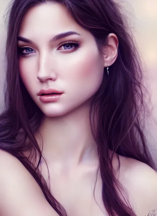 Image similar to a gorgeous female photo, professionally retouched, soft lighting, realistic, smooth face, full body shot, torso, dress, perfect eyes, wide angle, sharp focus on eyes, 8 k high definition, insanely detailed, intricate, elegant, art by artgerm and jason chan and mark litvokin