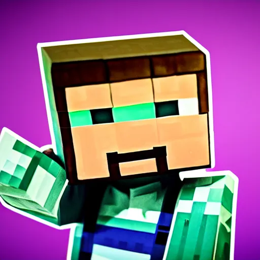 Prompt: Minecraft steve if he was human, photograph, high detailed, 4k, in focus